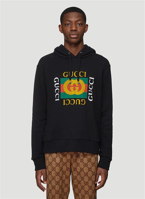 cotton sweatshirt with gucci logo replica